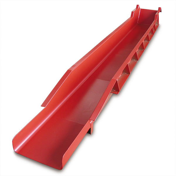 Slide with RubyRed coating corrosion protection and electrically conductive
